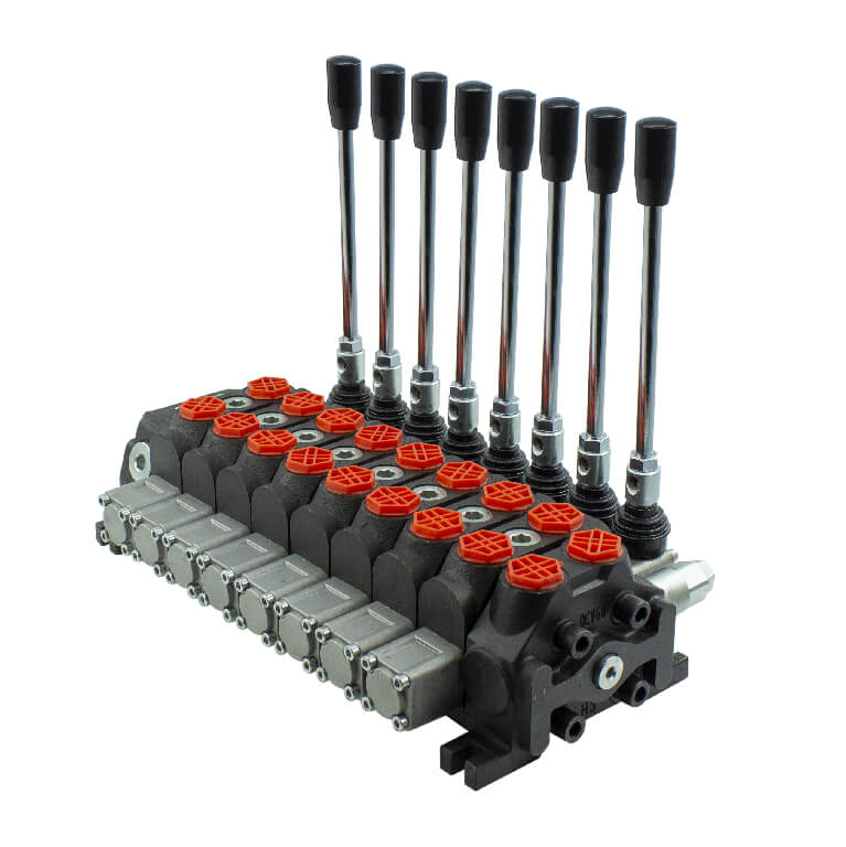 Distribuidor hidráulico seccional serie DCV 60-200LPM